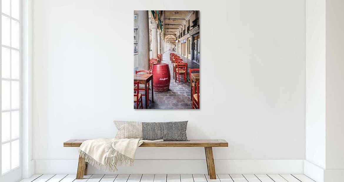 Foto's op canvas aan de muur om meer kleur in de ruimte te brengen
